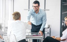 O primeiro dia de trabalho numa nova empresa