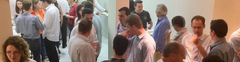 Como estabelecer contato profissional na hora do cafezinho em eventos?