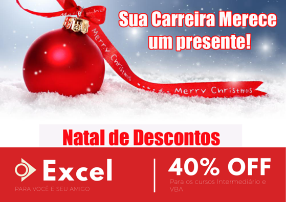 Natal de descontos