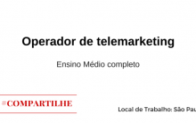 Operador de telemarketing