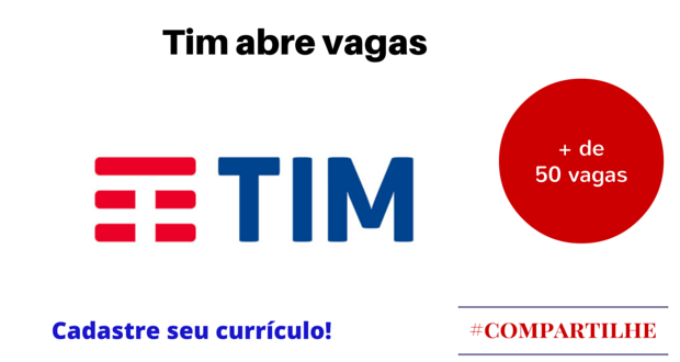 Vagas de emprego – TIM Brasil